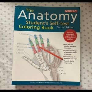 Anatomy coloring book